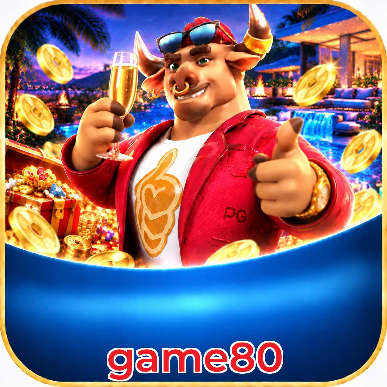 game80 Logo - Bônus com Rollover Justo